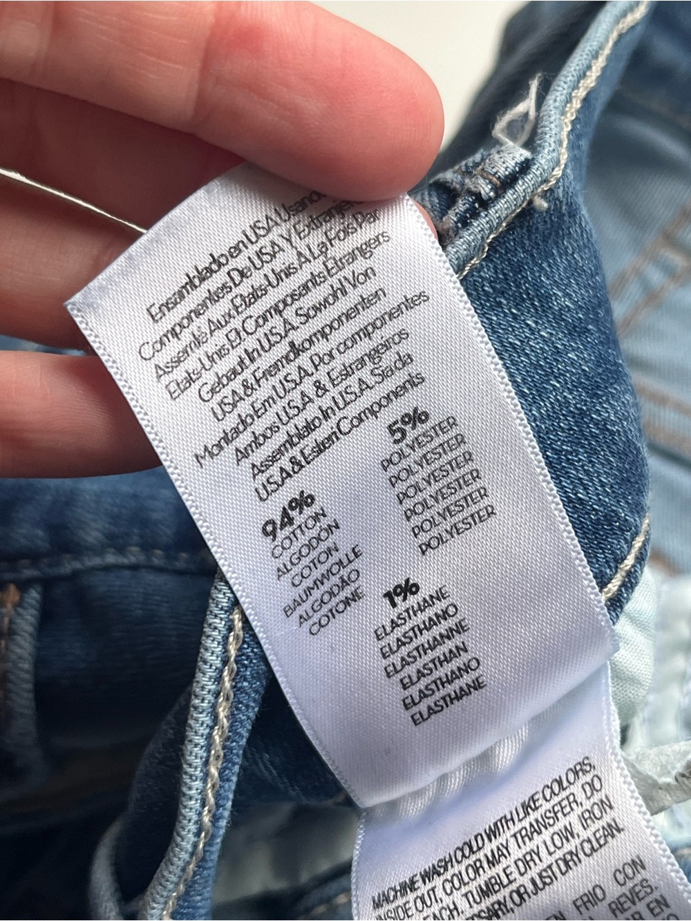 Mother Hustler Ankle Fray Healing Jar Blue Jeans 26 - Picture 10 of 14